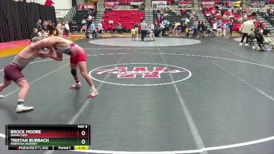 165 lbs Champ. Round 1 - Brock Moore, Grand View vs Tristan Burbach, Nebraska Kearney