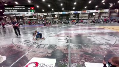 45 lbs 3rd Place Match - Sidney Hould, Mustang Wrestling Club vs Adeline Simpson, Douglas Wrestling Club