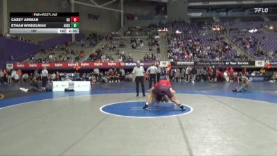 197 lbs Quarters & 1st Wb (16 Team) - Casey Aikman, North Central vs Ethan Winkelman, Augsburg
