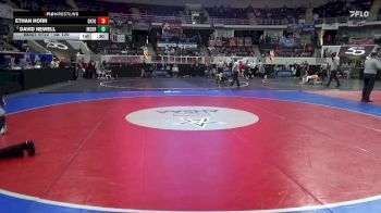 6A 120 lbs Cons. Round 2 - David Newell, Mountain Brook vs Ethan Horn, Oxford