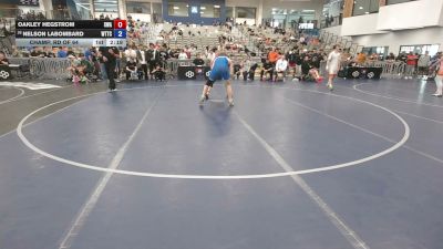 165 lbs Champ. Rd Of 64 - Oakley Hegstrom, Sanderson Wrestling Academy vs Nelson LaBombard, World Team Training Center