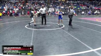 84 lbs Cons. Round 3 - Declan McReynolds, Blue Crew WC vs Matthew Deutch, Southern Illinois Bulldogs WC