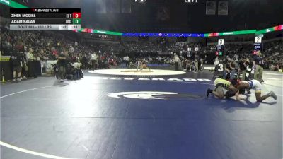 150 lbs Consi Of 16 #2 - Zhen McGill, El Toro (SS) vs Adam Salas, Los Alamitos (SS)