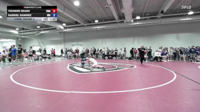 57 lbs Cons. Round 3 - Thunder Beard, Pennsylvania vs Gabriel Ramirez, Aces Wrestling Academy
