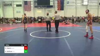 102 lbs Consi Of 8 #1 - Devin Saenz, Western Slope Elite vs Calen Sullivan, The Club