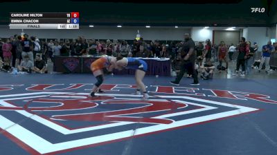 132 lbs Final - Caroline Hilton, TN vs Emma Chacon, AZ