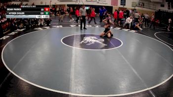 139 lbs Champ. Round 1 - Sean Parks, Indiana Area Hs vs Ayden Soler, Claysburg Kimmel Hs