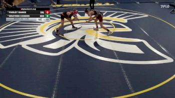 132 lbs Quarterfinal - Brayden Cosens, Butte County vs Parley Banks, Challis