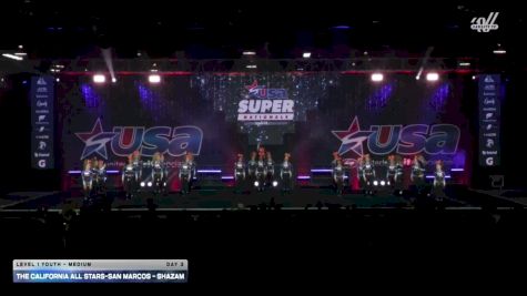 The California All Stars - Shazam [2026 L1 Youth - Medium Day 3] 2026 USA All Star Super Nationals