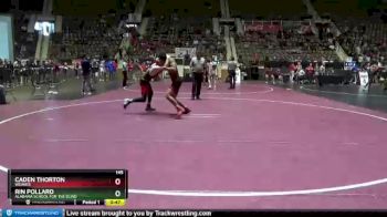 145 lbs Cons. Round 4 - Caden Thorton, Weaver vs Rin Pollard, Alabama School For The Blind