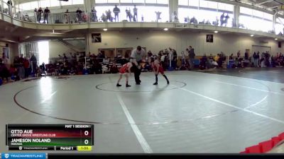 40 lbs Quarterfinal - Jameson Noland, Indiana vs Otto Aue, Center Grove Wrestling Club