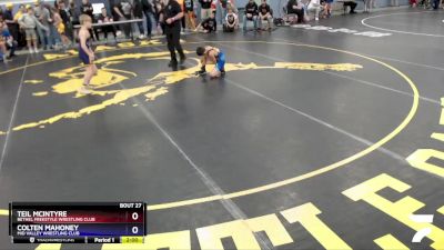 78 lbs Rr1 - Teil McIntyre, Bethel Freestyle Wrestling Club vs Colten Mahoney, Mid Valley Wrestling Club