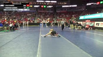 3A-106 lbs Cons. Round 2 - Hudson Fleming, Bettendorf vs Cole Dunkel, Western Dubuque