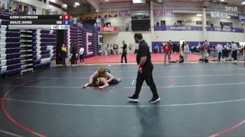 207 lbs 1st Place Match - Grace Johns, Fort Hays State vs Ileen Castrejon, Indian Hills