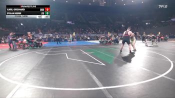 3A Boys 285 lbs Cons. Semi - Carl Orchard, Corbett Boys vs Dylan Kerr, La Pine Boys
