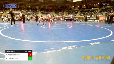 125 lbs Consi Of 8 #1 - Neko Archuleta, Monster Garage vs Adrian Canales, Legacy Wrestling