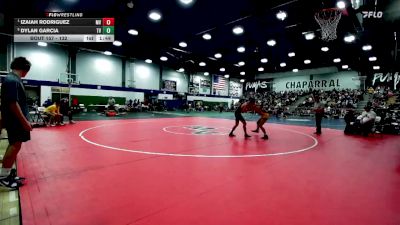 132 lbs Semifinal - Izaiah Rodriguez, Murrieta Valley vs Dylan Garcia, Temecula Valley