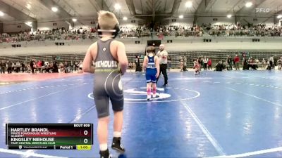 75 lbs Champ. Round 1 - James Houser, West Platte Youth Wrestling Club vs Maddox Brewster, Warsaw Wildcat Wrestling