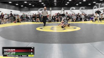 70 lbs Round 4 (6 Team) - Oakley Leese, Steller Trained vs Easton Egan, Burnett Trained