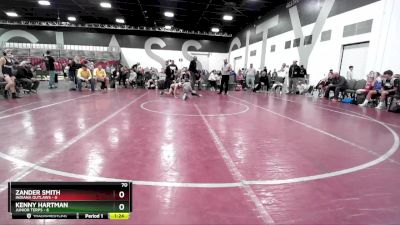 70 lbs Placement Matches (8 Team) - Zander Smith, Indiana Outlaws vs Kenny Hartman, Junior Terps