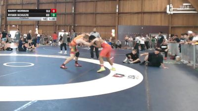170 lbs Final - Barry Norman, Blair Academy vs Ryder Schulte, Red Dot Wrestling