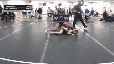 124 lbs 3rd Place Match - Gigi Bragg, Cowgirls Wrestling Club vs Ivy Andersen, Columbia University