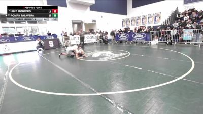 106 lbs Champ. Round 1 - Luke Montero, La Mirada vs Roman Talavera, Villa Park