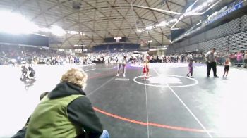 36-37 lbs Quarterfinal - Kyson Veach, Kitsap Ironman Wrestling Club vs Liam Cormier-LaClair, Team Aggression Wrestling Club