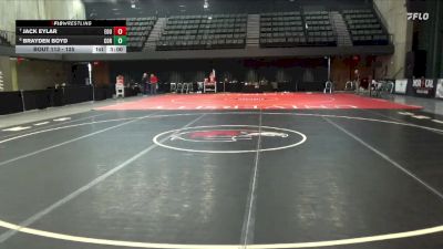 125 lbs Cons. Round 3 - Jack Eylar, Eastern Oregon University (OR) vs Brayden Boyd, Corban University