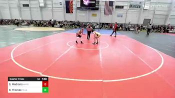 106 lbs Quarterfinal - Santiago Medrano, NMGold vs Ryder Thomas, Team Alaska