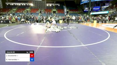 144 lbs Cons 64 #2 - John Escalante, AZ vs Gabe Hernandez, PA