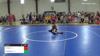 52 lbs Quarterfinal - Kellen Frost, Team Aggression vs Parker Anthony, Team Punisher