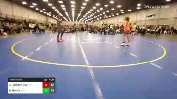 120 lbs Semifinal - Jair Jackson Bey, Best Trained USA 14U vs Dane Renick, Roundtree Wrestling Academy 14U