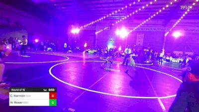 62 lbs Round Of 16 - Cohen Harmon, Dickinson WC vs Nolan Rowe, Nebraska Wr Ac