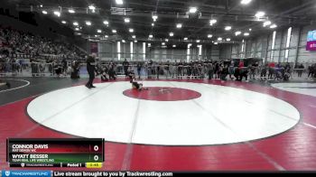 53 lbs Cons. Round 1 - Wyatt Besser, Team Real Life Wrestling vs Connor Davis, Mat Demon WC