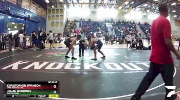 190 Blue Round 3 - Jonah Quinones, Winter Park vs Christopher Swanson, Lake Brantley Hs