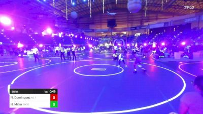 86 lbs 2nd Place - Nicholas Dominguez, No Team vs Hyrum Miller, Shootbox