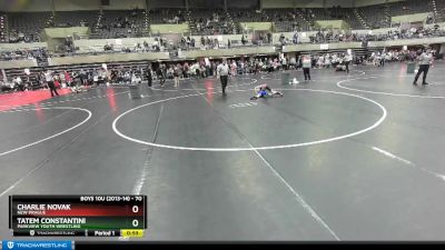 70 lbs Semifinal - Tatem Constantini, Parkview Youth Wrestling vs Charlie Novak, New Prague