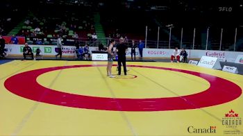 50kg Semifinal - Madi Parks, London-Western WC vs Samantha Romero, Brock WC