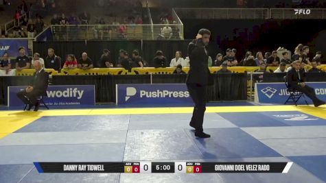 Giovanni Doel Velez Rado vs Danny Ray Tidwell 2026 Pan Jiu Jitsu IBJJF Championship