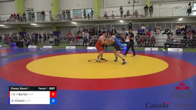 80kg Champ. Round 1 - Hayden Ingle-Barton, Windsor WC vs Allan Gilliard, Prince George WC