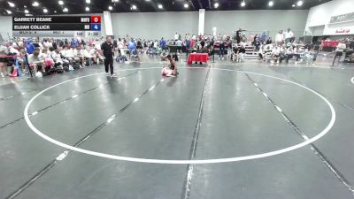 132 lbs Garrett Beane, Team Missouri vs Elijah Collick, Team Maryland