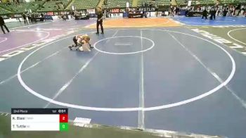 60 lbs 2nd Place - Kodiak Blasi, Triumph Wrestling Club vs Tyler Tuttle, Nevada Elite