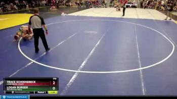 170 lbs Champ. Round 2 - Logan Burger, Rochester Mayo vs Trace Schoenebeck, Luxemburg-Casco
