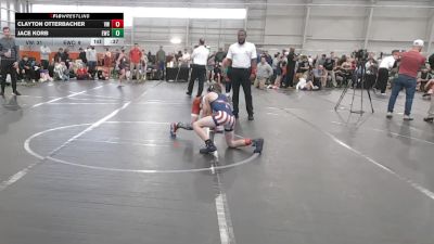 80 lbs Round 4 (6 Team) - Clayton Otterbacher, Valor Wrestling vs Jace Korb, Empyre WC