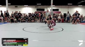 98 lbs Round 1 (6 Team) - Jack Jasionowicz, Pocono Mountain RWA vs Christan McCravey, Savage WA White