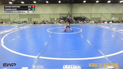40 lbs Rr Rnd 5 - Jociana Martinez, SOTM OK K-6 2 vs Harper Davis, Mat Union Misfits K-6
