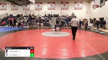 145 lbs Round Of 16 - Jacob Andrade, Timberlane vs Andrew Comeau, Plymouth