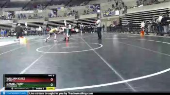 135 lbs Semis & 1st Wrestleback (8 Team) - Daniel Flint, Paynesville vs William Kutz, HLWW