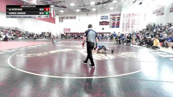 120 lbs Quarterfinal - AJ Stefano, Waterford vs James Lemmis, Weston